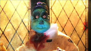 Zombie Paramedic Puppet